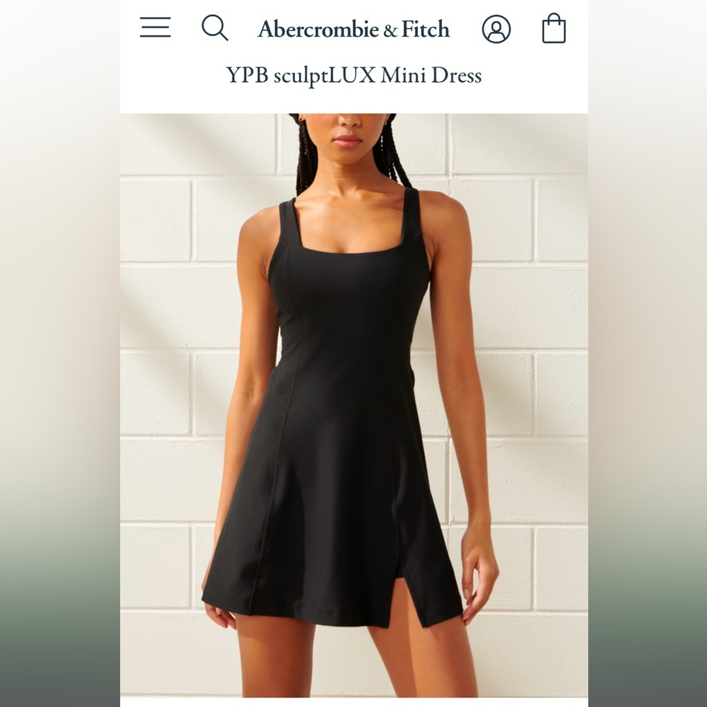 Abercrombie YPB SculptLUX mini dress size XL Tall